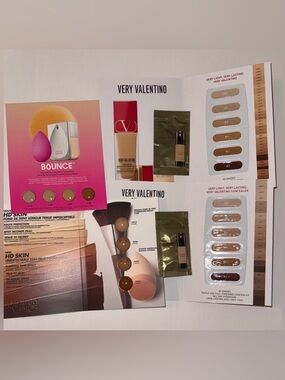 Beauty Bundle Foundation Makeup Concealer Samples HD Skin Valentino Kevyn Aucoin